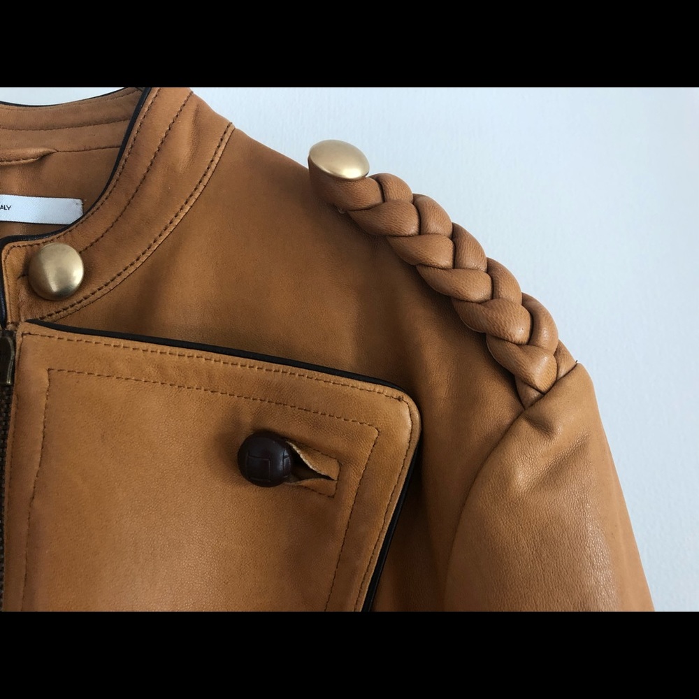 Yves Saint Laurent Military Leather Jacket - Picture 13 of 13